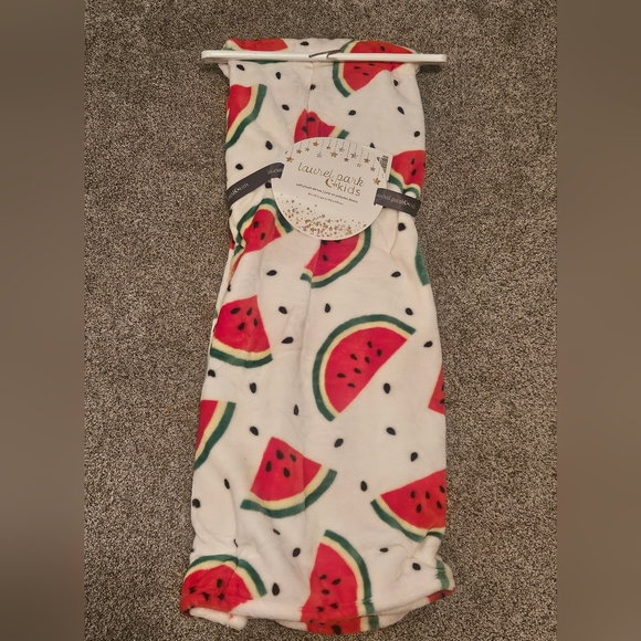 Laurel Park Other - Watermelon Print Oversized Throw Blanket 60x70 Cozy Soft Cuddle